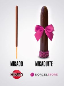 mikadulte chocolat