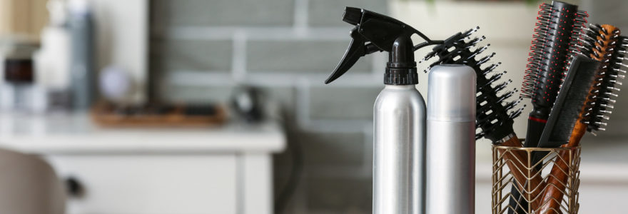 Produits de coiffure professionnels